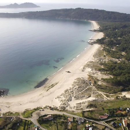 Cabana Rustica En Plena Naturaleza En Playa De Nerga, Ria De Vigo, Hio Eksteriør bilde